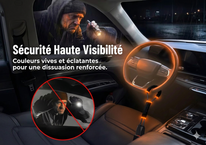 Antivol de Volant SteelClick – Protection Haute Sécurité Anti-Mousejacking